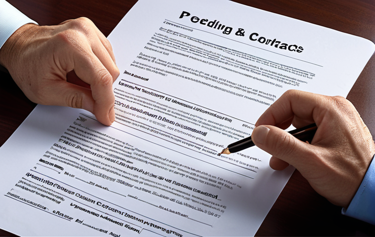Image 1 Prompt: Decoding Business Contracts & Global Negotiations**