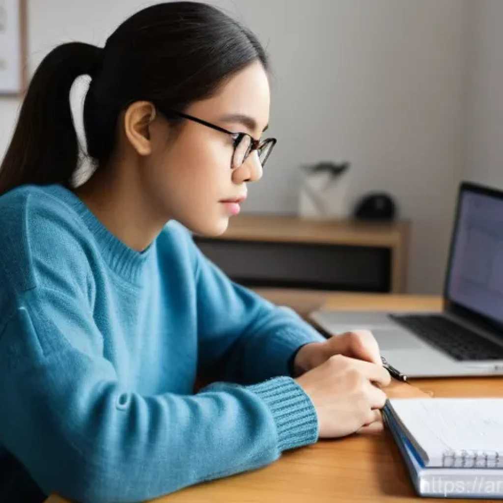 무역영어 실기시험 대비 자료와 문제 해결법 - **Prompt:** A young adult, male or female, in their mid-20s, with a focused and determined expressio...