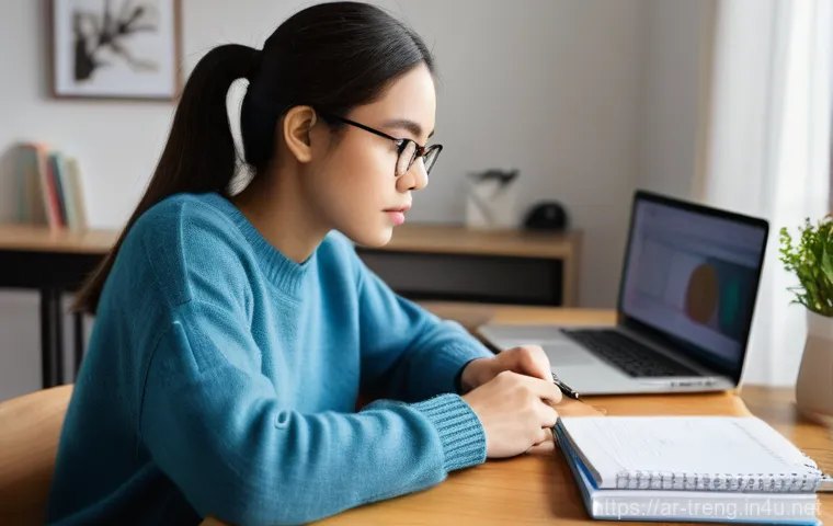 무역영어 실기시험 대비 자료와 문제 해결법 - **Prompt:** A young adult, male or female, in their mid-20s, with a focused and determined expressio...