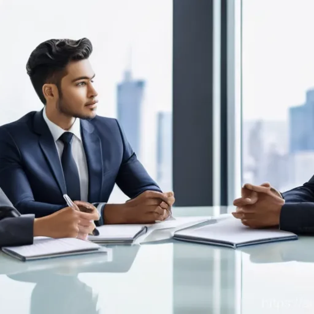 무역영어 시험 합격을 위한 필수 전략 - **Professional Business Meeting**
    A diverse group of five business professionals, including indi...