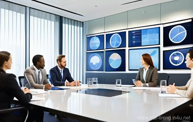 무역영어 학습법 개선을 위한 최신 자료 - **Prompt 1: Global Business Collaboration and Understanding**
    A diverse group of business profes...