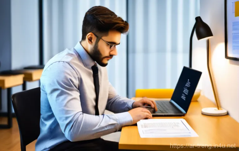 무역영어 자격증과 관련된 실무 경험 공유 - **Image Prompt 1: "Global Business Communication Hub"**
    A diverse group of five professionals, i...