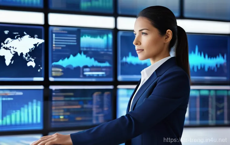 무역영어 필기시험 대비 자료 활용의 중요성 - **Prompt:** A diverse female business professional in her early thirties, wearing a sophisticated da...