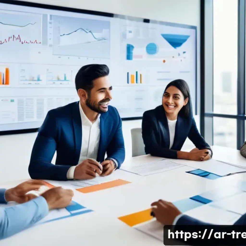 무역영어 자격증으로 구축된 직무 경쟁력 - A diverse group of ambitious business professionals, including individuals appearing to be of Middle...